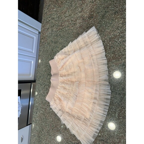Designer  womens Pink Ruffle Layered Tutu‎ Skirt  Size 0  tutu Layered - Picture 2 of 9